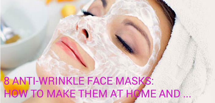 8 Anti-wrinkle face masks